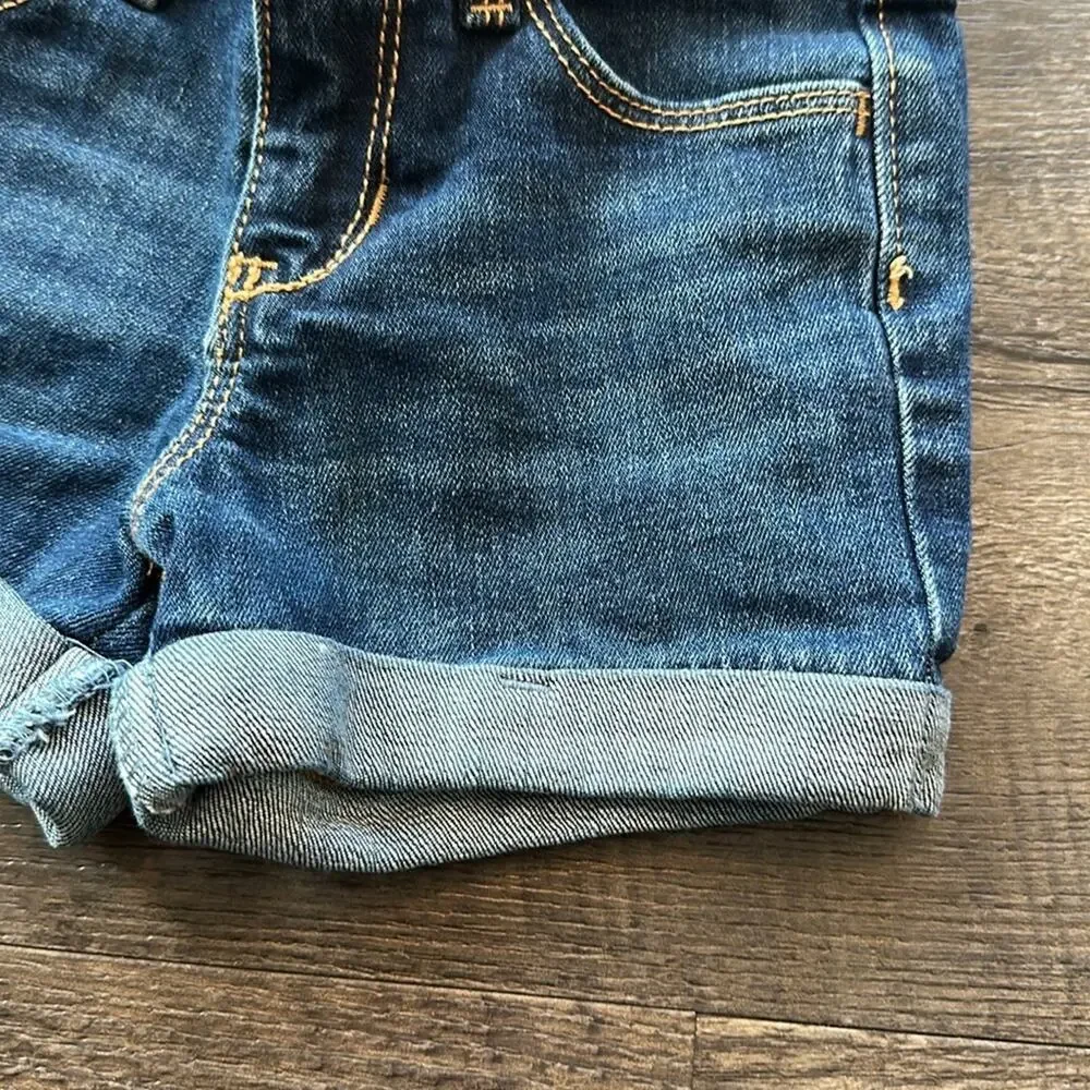 Old Navy 3T Cuffed‎ Denim Jean Shorts